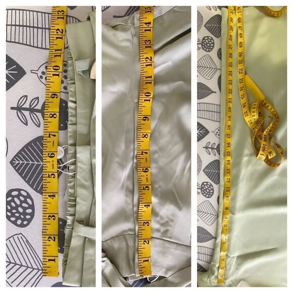 Wayf Mint High Waist Pants Size XS - Picture 3 of 7